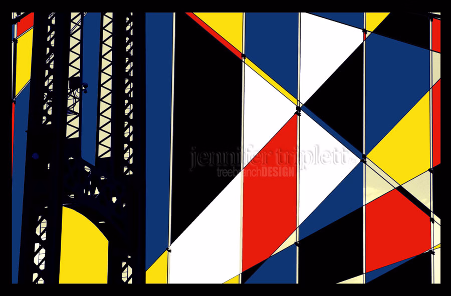 Photo Art: A Mondrian Kind of Day
